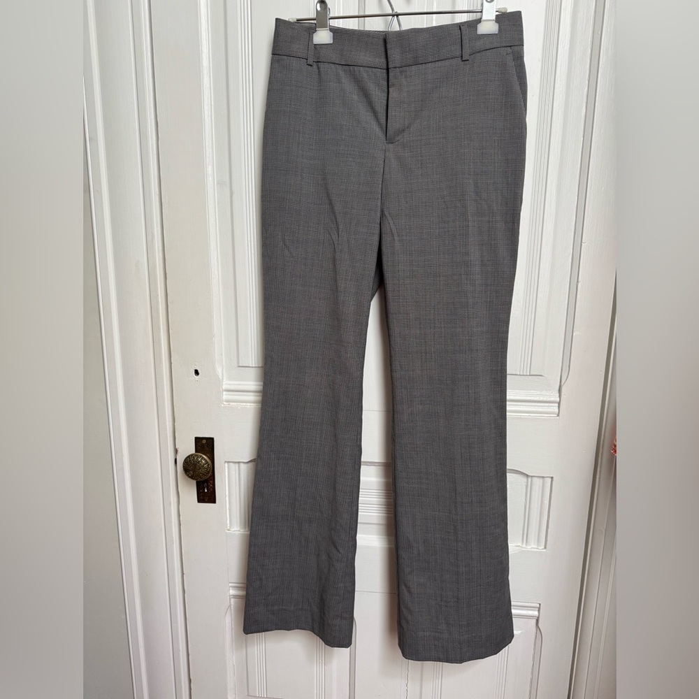 Banana Republic MARTIN-FIT GREY LIGHTWEIGHT WOOL TROUSER Size 4